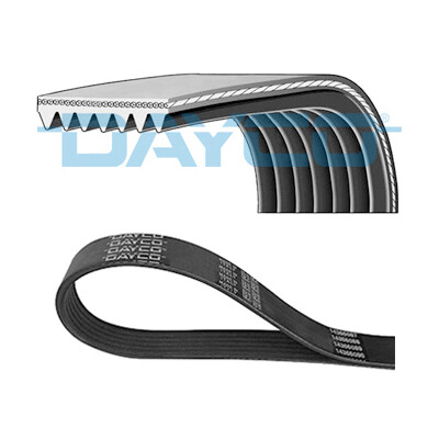 Correia trapezoidal nervurada DAYCO 7PK1705DT