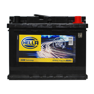 BATERIA HELLA AGM 60 AH