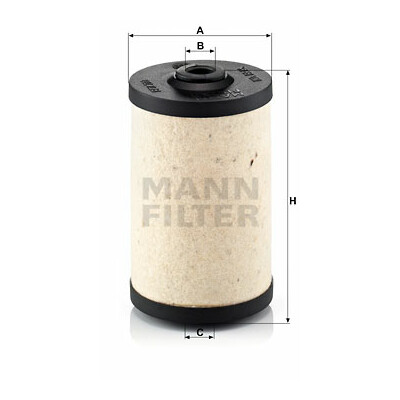 Filtro de combustível MANN-FILTER BFU 700 x evotop