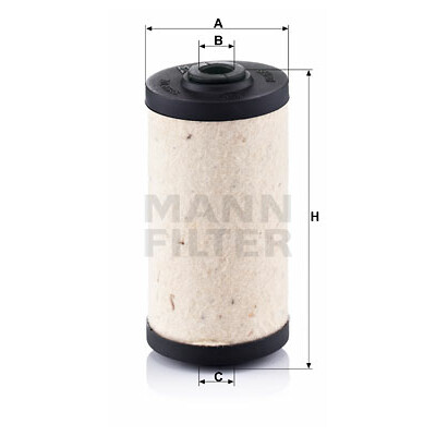 Filtro de combustível MANN-FILTER BFU 707 evotop