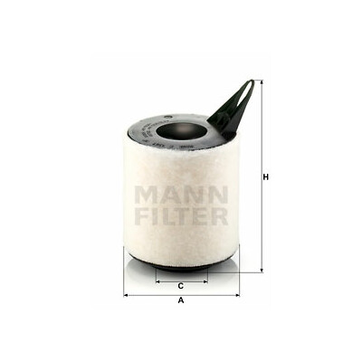 Filtro de ar MANN-FILTER C 1361