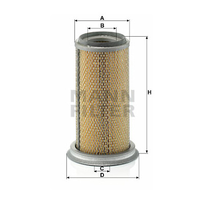Filtro de ar MANN-FILTER C 14 168