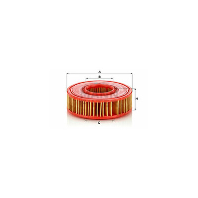 Filtro de ar MANN-FILTER C 1417