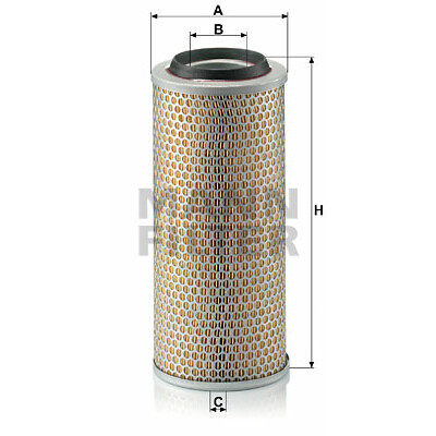 Filtro de ar Piclon MANN-FILTER C 15 165/3