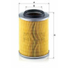 Filtro de ar MANN-FILTER C 16 127