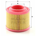 Filtro de ar MANN-FILTER C 1677