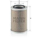 Filtro de ar MANN-FILTER C 17 201