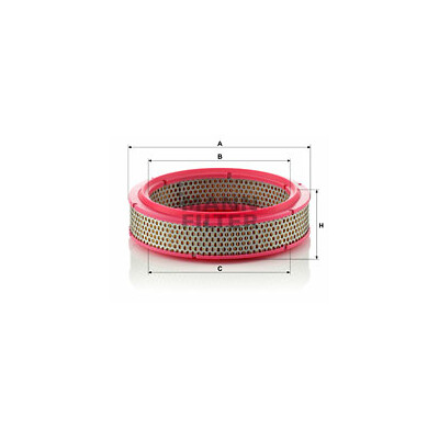 Filtro de ar MANN-FILTER C 2120/2