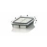 Filtro de ar MANN-FILTER C 23 012