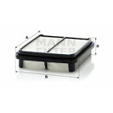 Filtro de ar MANN-FILTER C 2337