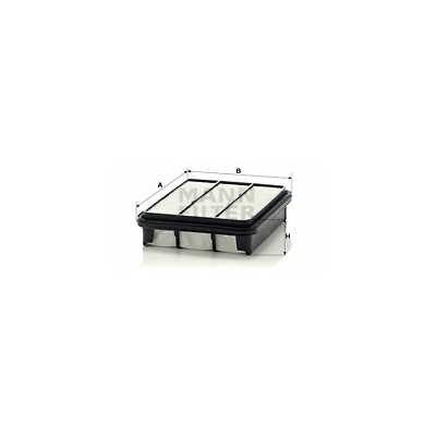 Filtro de ar MANN-FILTER C 2438