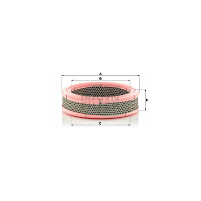 Filtro de ar MANN-FILTER C 2443