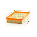 Filtro de ar MANN-FILTER C 2448