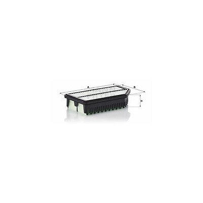 Filtro de ar MANN-FILTER C 25 016