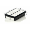 Filtro de ar MANN-FILTER C 26 015