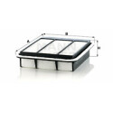 Filtro de ar MANN-FILTER C 26 023