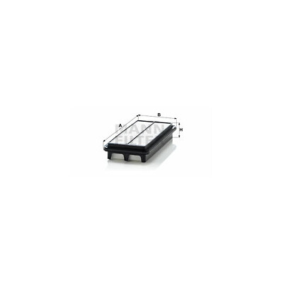 Filtro de ar MANN-FILTER C 2617