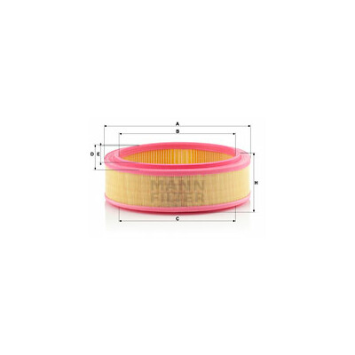 Filtro de ar MANN-FILTER C 2672/1