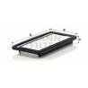 Filtro de ar MANN-FILTER C 2714