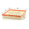 Filtro de ar MANN-FILTER C 27 161