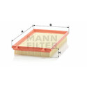 Filtro de ar MANN-FILTER C 2759/1