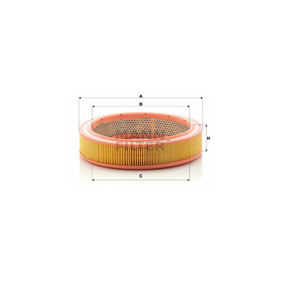 Filtro de ar MANN-FILTER C 2852/2