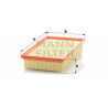Filtro de ar MANN-FILTER C 29 124