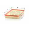 Filtro de ar MANN-FILTER C 2998/5