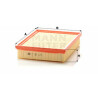 Filtro de ar MANN-FILTER C 30 171