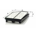 Filtro de ar MANN-FILTER C 31 005