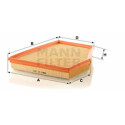 Filtro de ar MANN-FILTER C 31 143