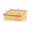Filtro de ar MANN-FILTER C 32 338