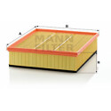 Filtro de ar MANN-FILTER C 32 338/1