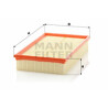Filtro de ar MANN-FILTER C 34 175