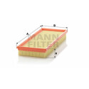 Filtro de ar MANN-FILTER C 3474