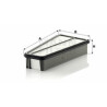 Filtro de ar MANN-FILTER C 35 004