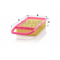 Filtro de ar MANN-FILTER C 35 110