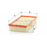 Filtro de ar MANN-FILTER C 35 157