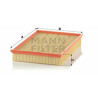 Filtro de ar MANN-FILTER C 36 221