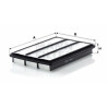 Filtro de ar MANN-FILTER C 3766