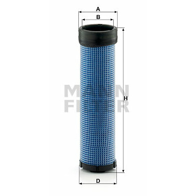 Filtro de ar suplementar MANN-FILTER CF 980/2