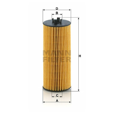 Filtro de óleo MANN-FILTER HU 6008 z