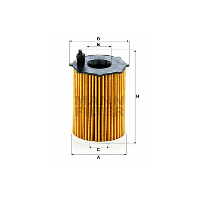 Filtro de óleo MANN-FILTER HU 7006 z