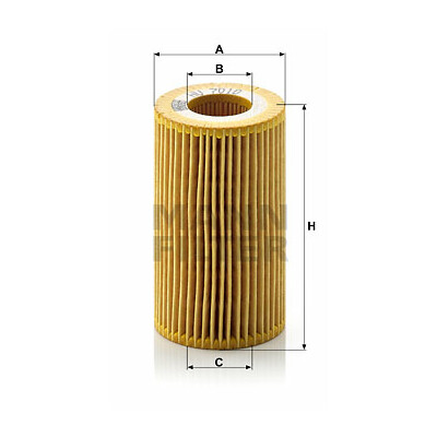 Filtro de óleo MANN-FILTER HU 7010 z