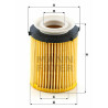 Filtro de óleo MANN-FILTER HU 711/6 z