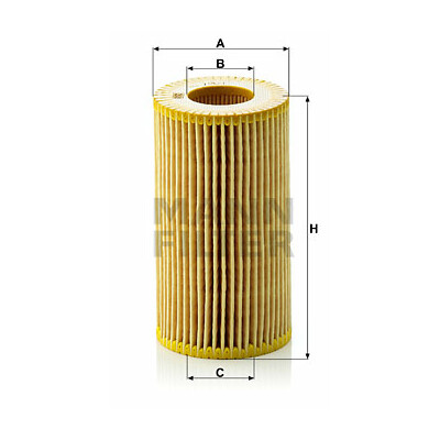 filtro de óleo evotop MANN-FILTER HU 718/1 n