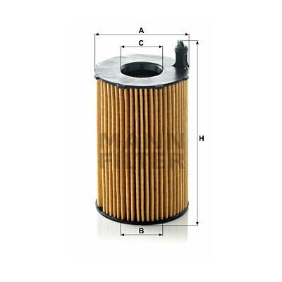 Filtro de óleo MANN-FILTER HU 8005 z