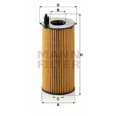 Filtro de óleo MANN-FILTER HU 820/2