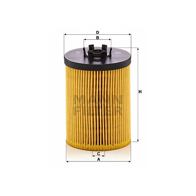 Filtro de óleo MANN-FILTER HU 823 x