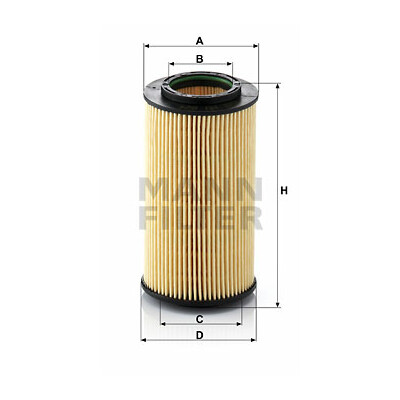 Filtro de óleo MANN-FILTER HU 824 x